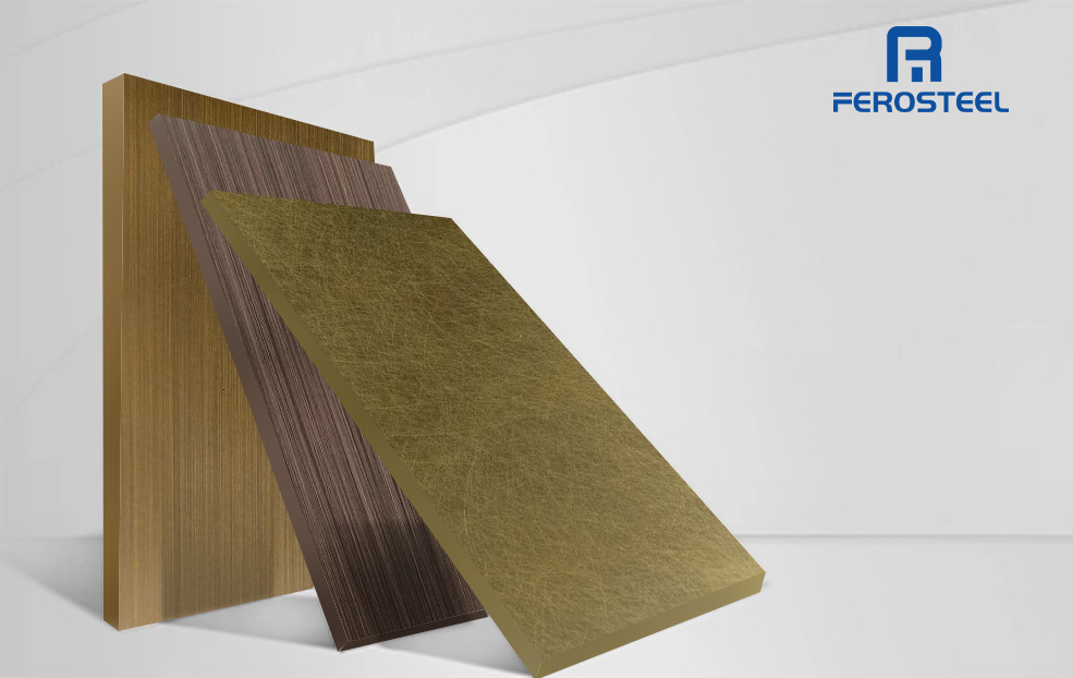 Antique Copper Stainless Steel Sheets