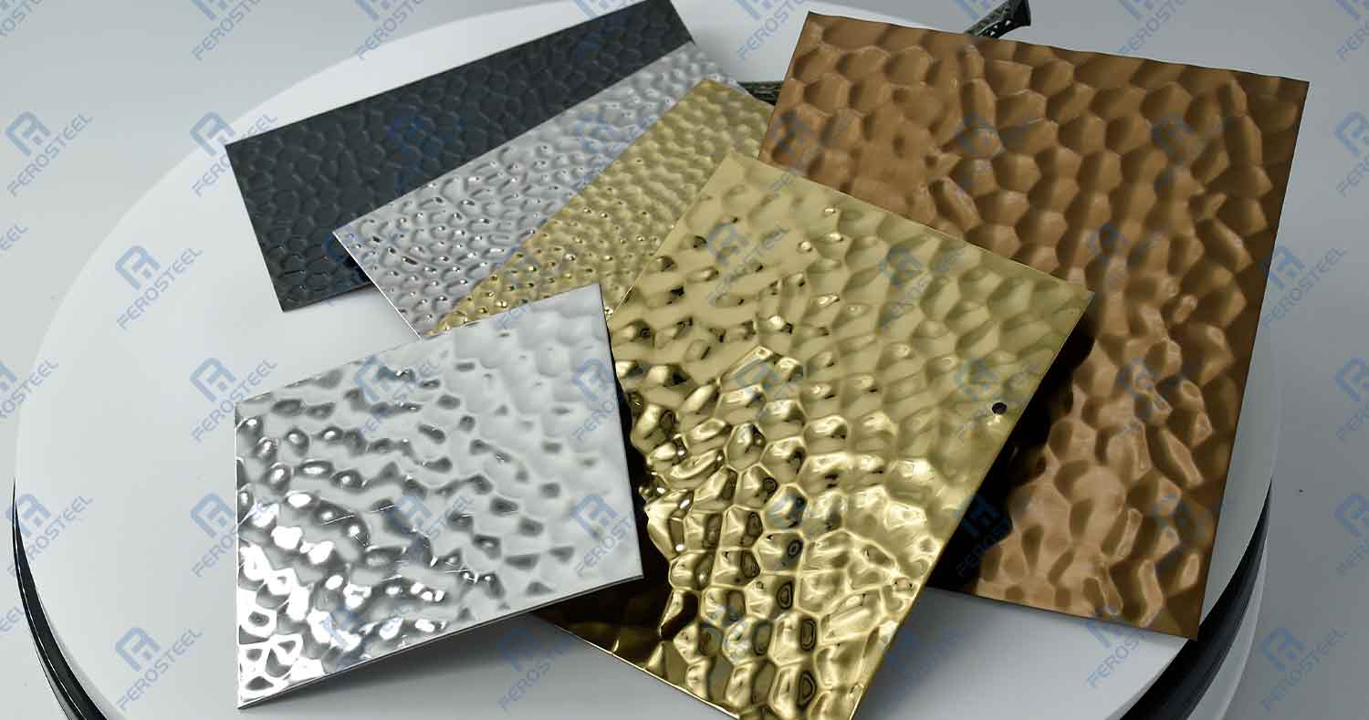 water ripple stainless steel sheets