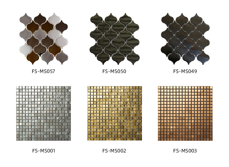 mosaic stainless steel style