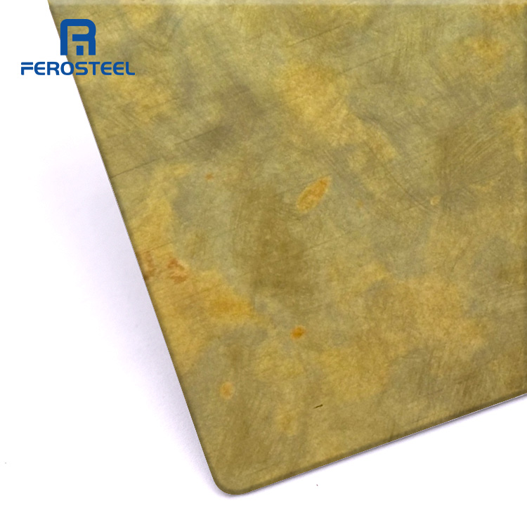 antique copper stainless steel sheet