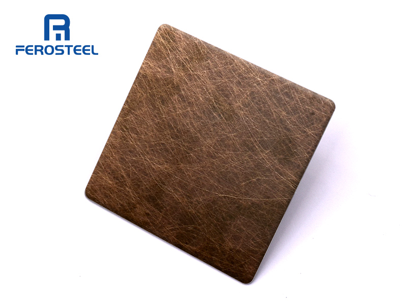 Vintage Copper Stainless Steel for Wall and Ceiling Decoration FRT-005