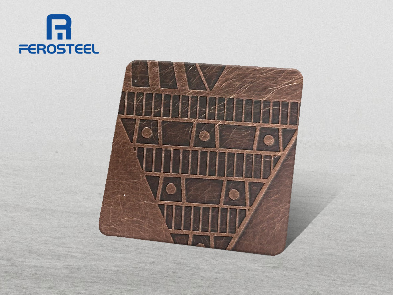Decorative Antique Copper stainless steel sheets
