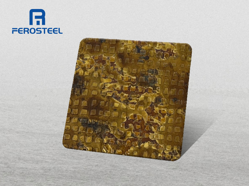 Decorative Antique Copper stainless steel sheets