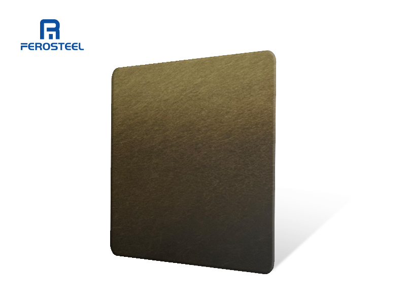 Versatile Antique Copper Stainless Steel Sheet | FRT-5054