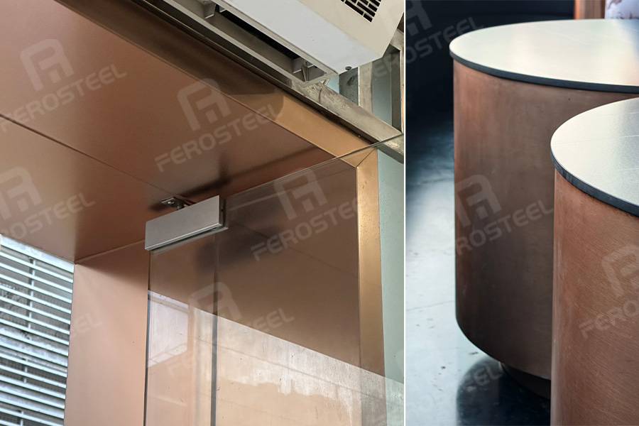 Antique Copper Stainless Steel Sheets: Vintage Elegance with Modern Strength