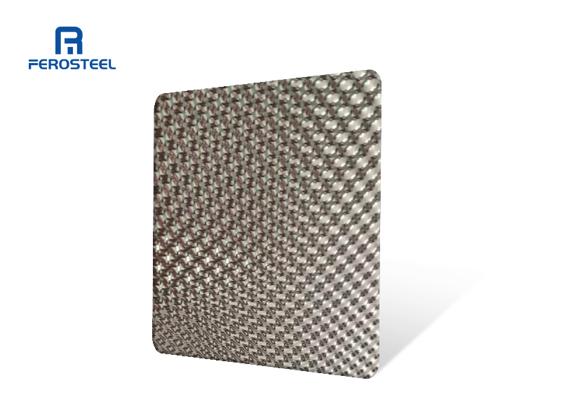Lámina de protección térmica de acero inoxidable 304 ultrafina con relieve para sistemas de escape de automóviles