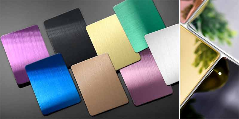 color stainless steel sheets