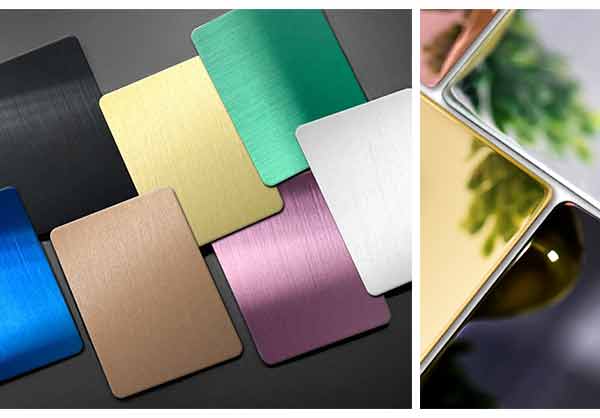 Láminas de acero inoxidable coloreadas: Soluciones decorativas premium de Ferosteel