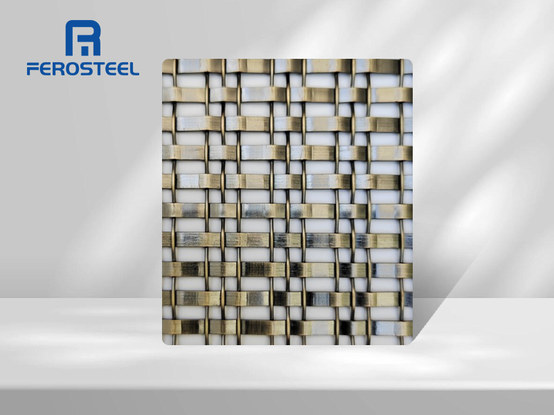 Antique Copper Stainless Steel Mesh