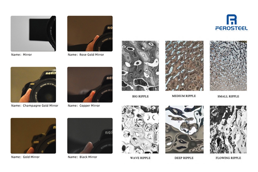 Decoración de techos de hoteles en Vietnam utilizando láminas decorativas de acero inoxidable Ferosteel