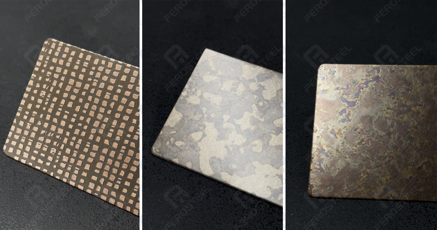 antique copper stainless steel sheets