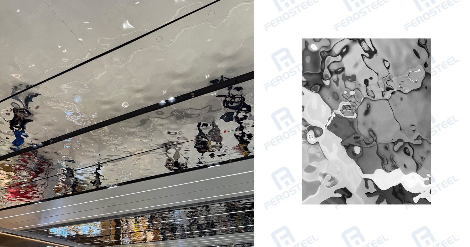 water ripple ceiling 