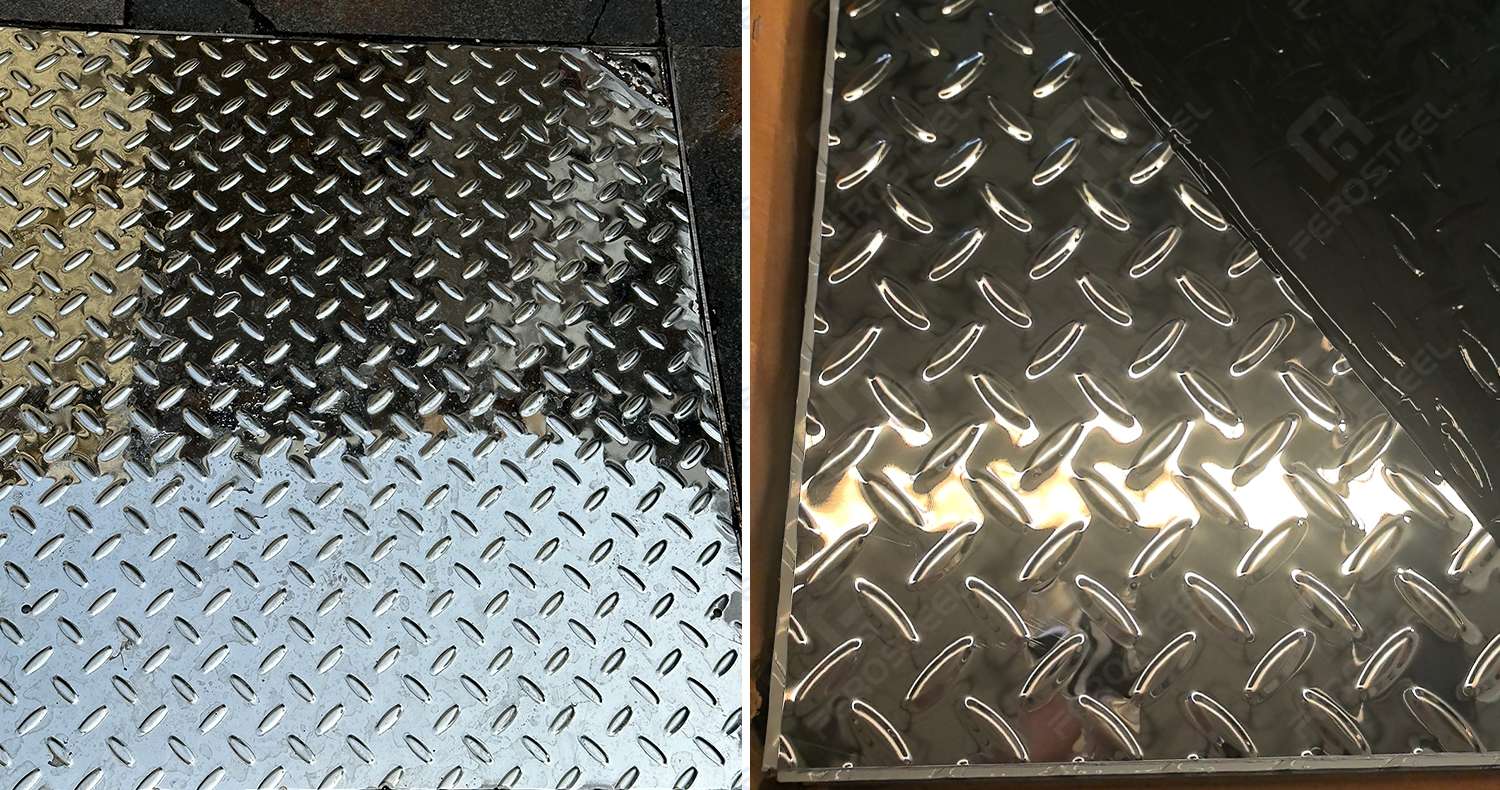 embossed stainless steel sheets