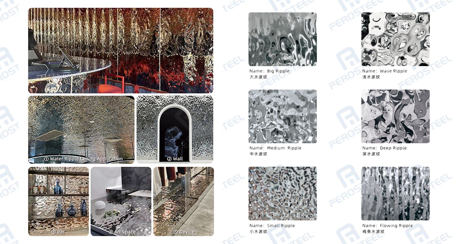 Application of Stainless Steel Decorative Panels