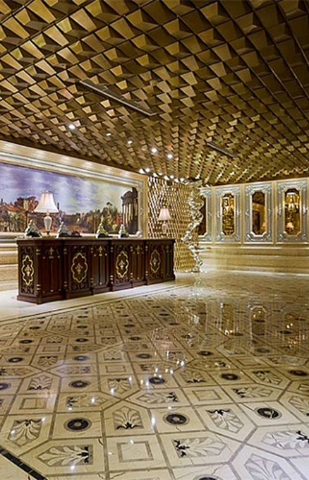 Proyecto de decoración del techo del vestíbulo KTV