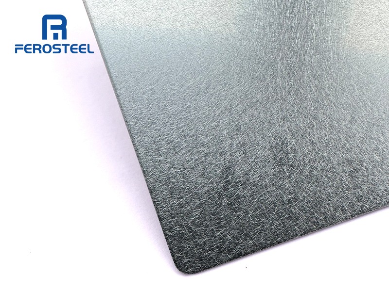 Anti-scratch stainless steel sheet