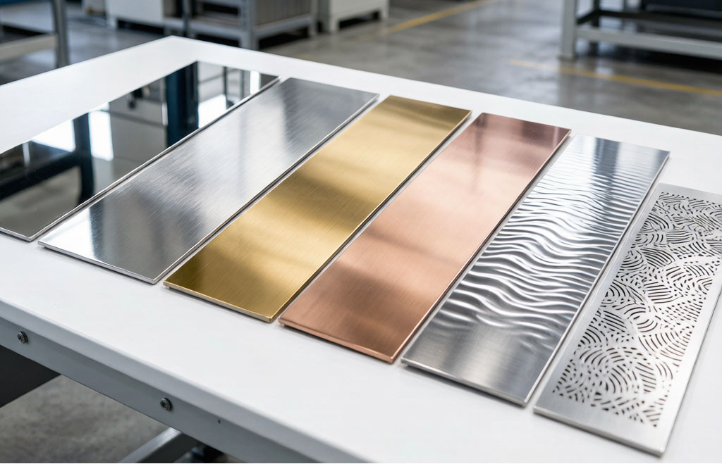 stainless steel decorative finishes