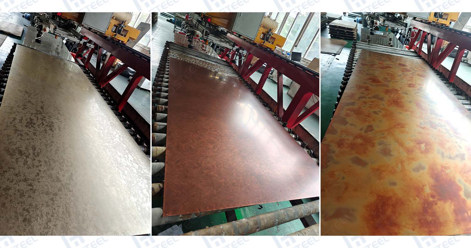 antique copper stainless steel sheets